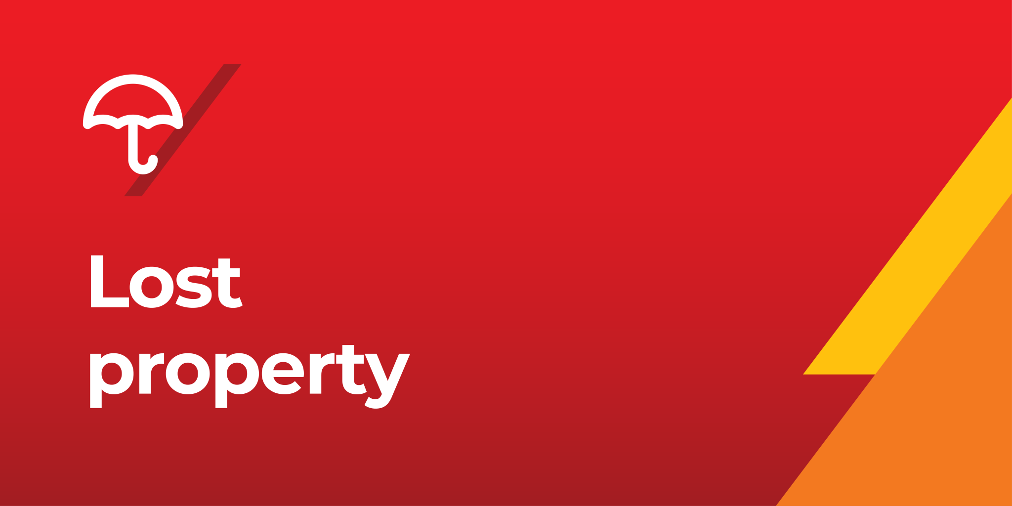 Lost property