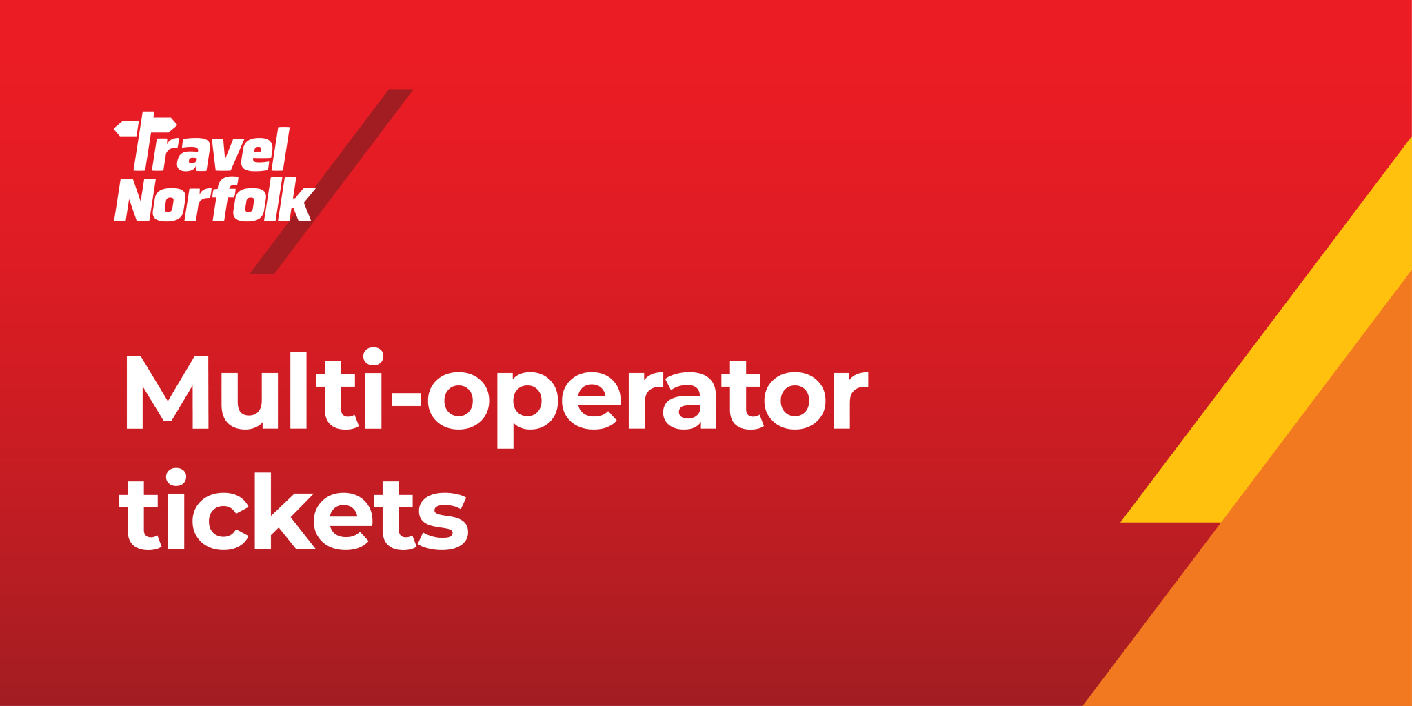 Multi-operator tickets